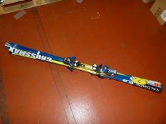 *Pair of Solomon Cross Match Skis