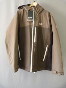 *Eagle Peak Insulted Jacket in Brown Stone Size: X