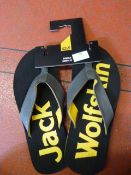 *Eezy M Sandals in Grey/Black Size: 12