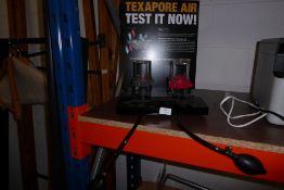 * vacuum pump display