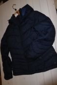 * woman's 12 blue puffer jacket - returns