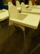 *Children's Ikea White High Chair