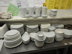 *Quantity of White Crockery