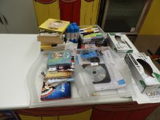 *Assorted Books, CDs, Glue Stick Pens, etc.