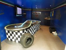 *The Contents of Children's Scalextric Party Room