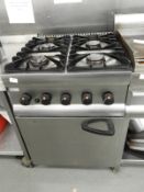 *Lincat Four Burner Gas Cooker over Oven