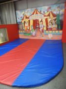 *Children's Red & Blue Crash Mat