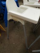 *Children's Ikea White High Chair
