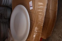 * 12 new white plates 240 diameter