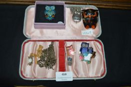 Costume Jewellery; Brooches, Pendant, and Badges,
