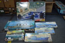 Model Kits by Revel, Air Fix, etc.