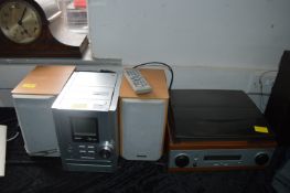 Panasonic SAPM10 CD Stereo System plus Mini Turnta