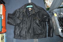 Gents Distressed Leather Jacket by Milan Leather W