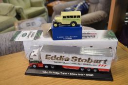 Two Model Vehicles - (1 Corgi Cameo Collection and 1 Eddie Stobart 1:76 Scale Trailer)