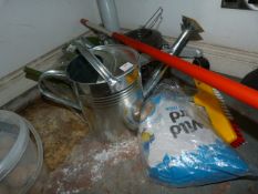 *Watering Cans, Bird Feeder, Bird Food, etc.