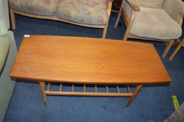1960's Teak Coffee Table