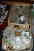 Assorted Glassware and China