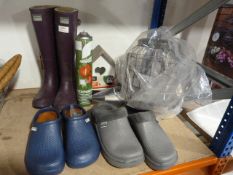*Garden Accessories; Bird Feeder, Wellingtons, Bird Box and Leaf Shine