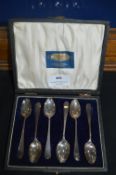 Hallmarked Sterling Silver Teaspoon Set