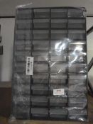 *Plastic 40 Drawer Storage Unit