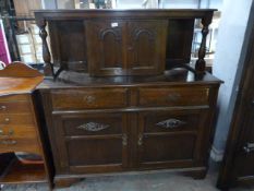 Vintage Oak Sideboard