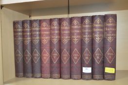 Ten Volumes of Cassells History of England