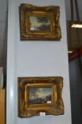 Pair of Gilt Framed Landscape Pictures