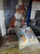 *Quantity of Large Christmas Bags and Two Cushions