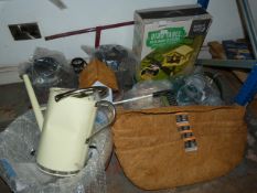 *Garden Accessories; Bird Table, Bird Feeders, Watering Can, etc.