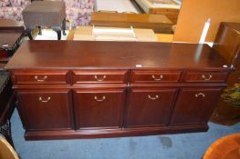 Mahogany Effect Sideboard