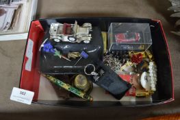 Small Collectibles, Costume Jewellery, Model Cars,