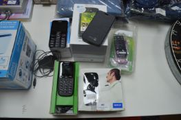 Assorted Mobile Phones; Doro, Alcatel, etc.