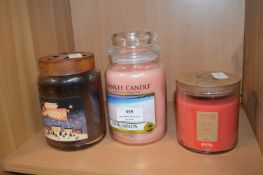 Three Candles - (Two Yankee & One Other)