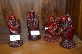 Four Chinese Buddhas
