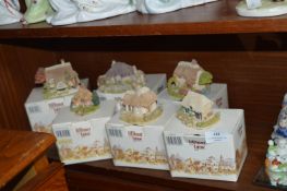 Six Lilliput Lane Boxed Cottage