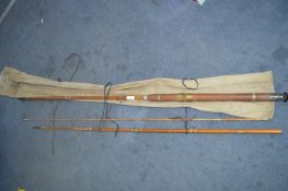 Vintage 3pc Fishing Rod