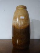 Large Brown Glazed Vase