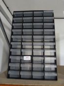 *Plastic 40 Drawer Storage Unit