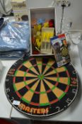 Masters Dartboard plus Assorted Darts