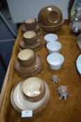 Denby Part Tea Set plus Pool Dishes and Two Tortoi