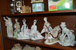Seven Chinese Figurines