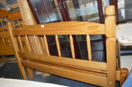 Pine Double Bed Frame