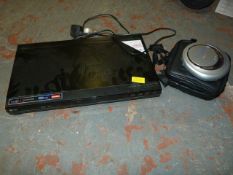 LG DVD Player and a Sony Walkman with Case