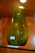 Large Green Mushroom Vase