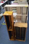 Three CD Racks