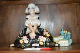 Vintage Italian Pottery Figure by Essevi - Titled