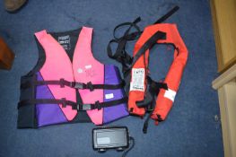 Two Life Jackets and an Otter Box