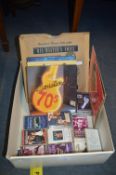 Vintage 78rpm Records and Cassette Tapes