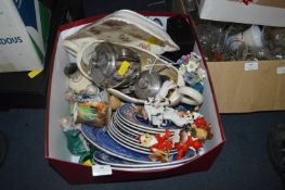 Plates, Ornaments, Tea Sets, etc.