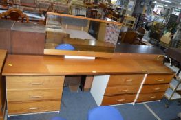 Retro Dressing Table and Three Drawer Chest